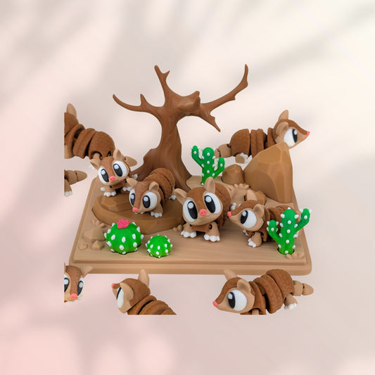 Armadillo Anahtarlık