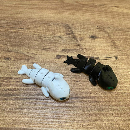 Ejderha Anahtarlıklar - Dişsiz ve Işığın Öfkesi