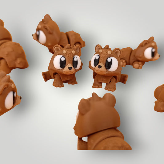 Mini Ayı Anahtarlık